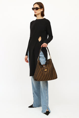 Pre-owned Fendi Sequin Baguette Bag – Sabrina's Closet