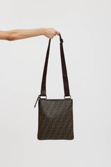 Fendi Zucca Crossbody Messenger Bag