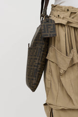 Fendi Zucca Crossbody Messenger Bag