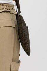 Fendi Zucca Crossbody Messenger Bag