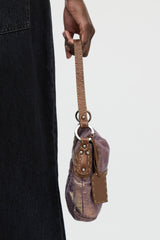 Fendi Metallic Selleria Chef Bag