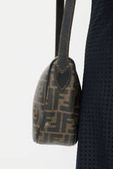 Fendi Brown Monogram Crossbody Bag
