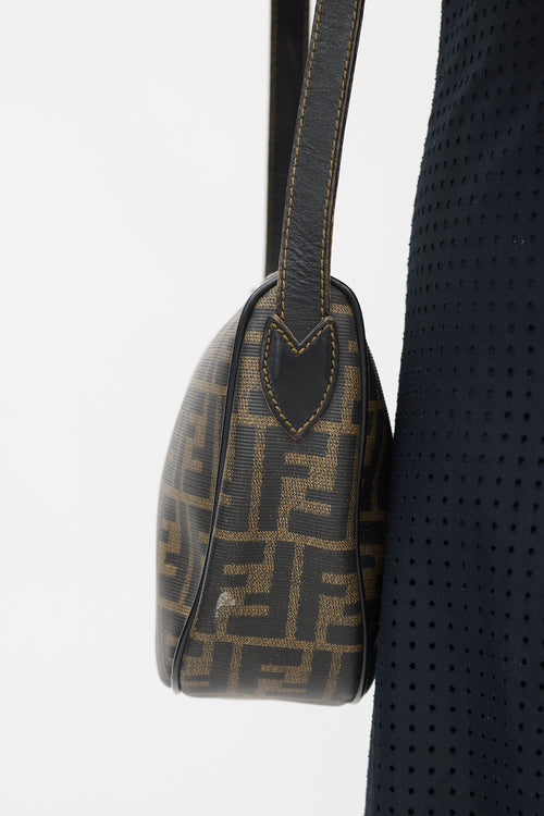 Fendi Brown Monogram Crossbody Bag