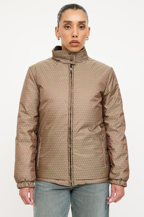 Fendi Reversible Monogram Puffer