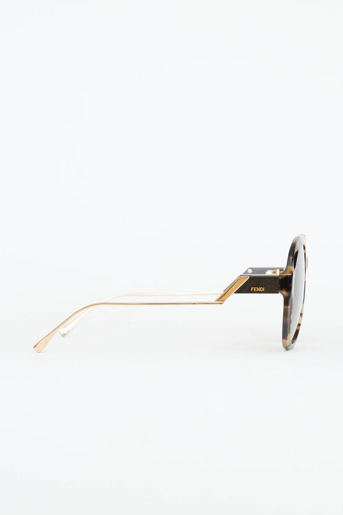 Fendi UKTO4BNLQH Aviator Sunglasses