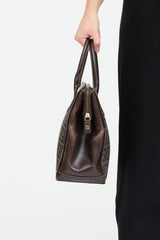 FendiZucca Canvas 2 Way Bag