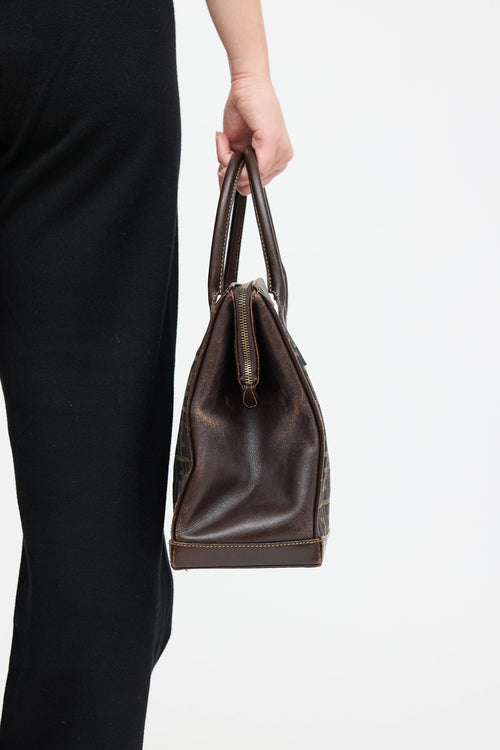 FendiZucca Canvas 2 Way Bag