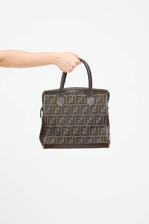 FendiZucca Canvas 2 Way Bag