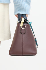 Fendi Burgundy Leather By The Way Bag