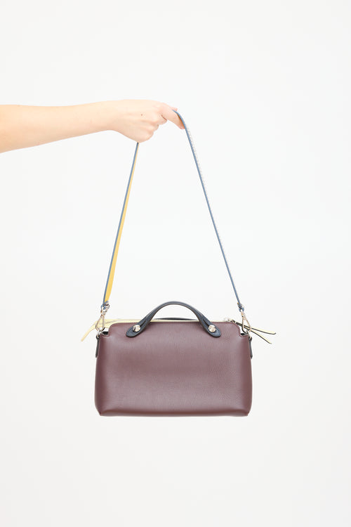 Fendi Burgundy Leather By The Way Bag