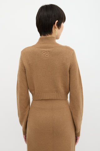 Fendi Cashmere Cropped Sweater