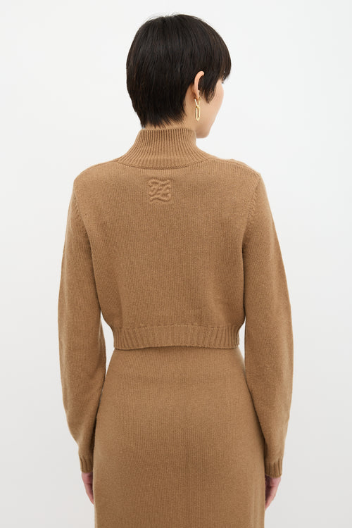 Fendi Cashmere Cropped Sweater