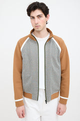 Fendi Checkered Track Jacket