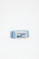 Fendi Denim FF Logo Belt