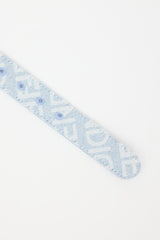 Fendi Denim FF Logo Belt