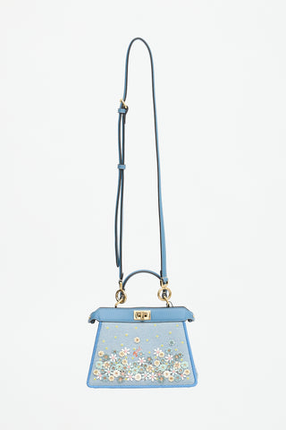 Fendi Denim Petite ISeeU Peekaboo Bag