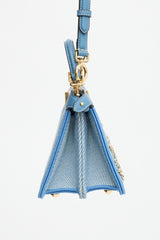 Fendi Denim Petite ISeeU Peekaboo Bag
