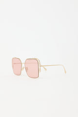 Fendi FE40038U Square Sunglasses