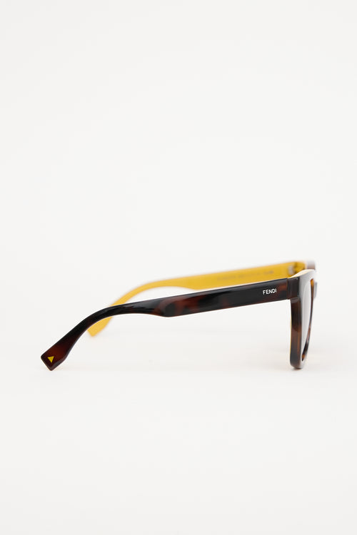 Fendi FF0121F/S Square Sunglasses