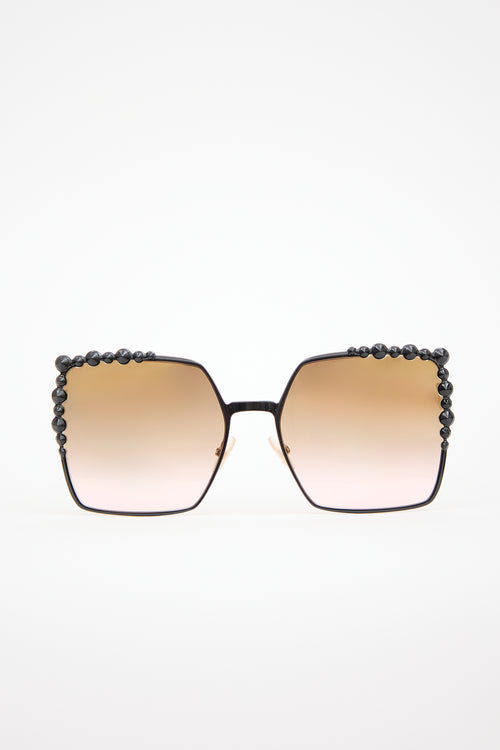 Fendi FF0259S Embellished Sunglasses