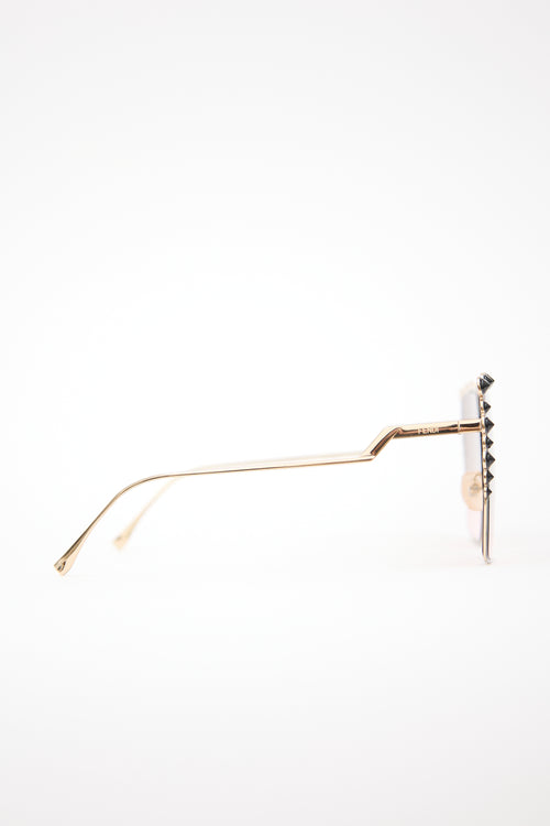 Fendi FF0259S Embellished Sunglasses