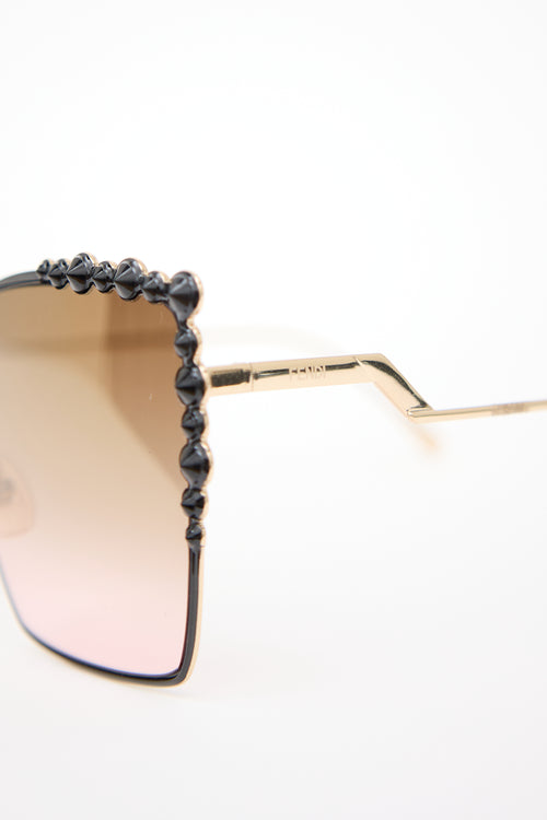 Fendi FF0259S Embellished Sunglasses
