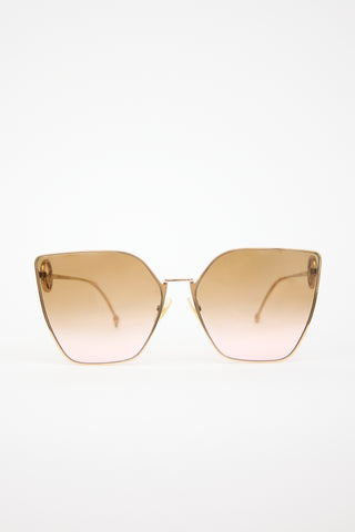 Fendi FF0323S Logo Sunglasses