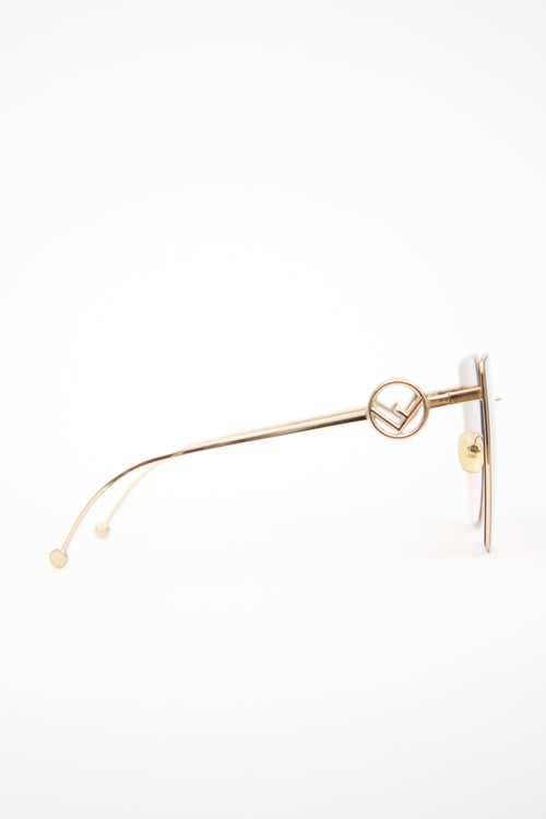 Fendi FF0323S Logo Sunglasses