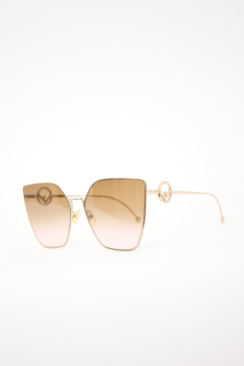Fendi FF0323S Logo Sunglasses
