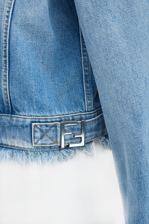 Fendi FF Hardware Denim Jacket