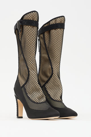 Fendi FW 2020 Color Block Sock Boot