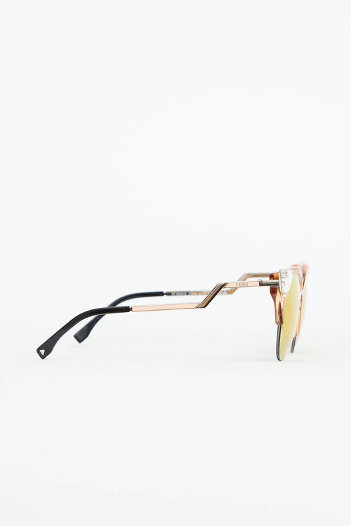 Fendi FF0041/S Round Sunglasses