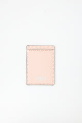 Fendi Grain Leather Card Holder