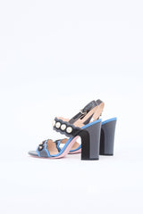 Fendi Pearl Block Heel