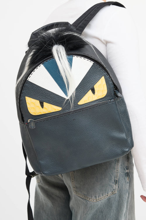 Fendi Selleria Monster  Backpack