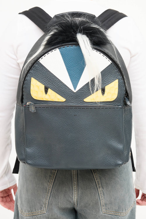 Fendi Selleria Monster  Backpack
