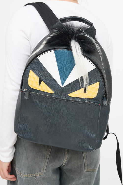 Fendi Selleria Monster  Backpack
