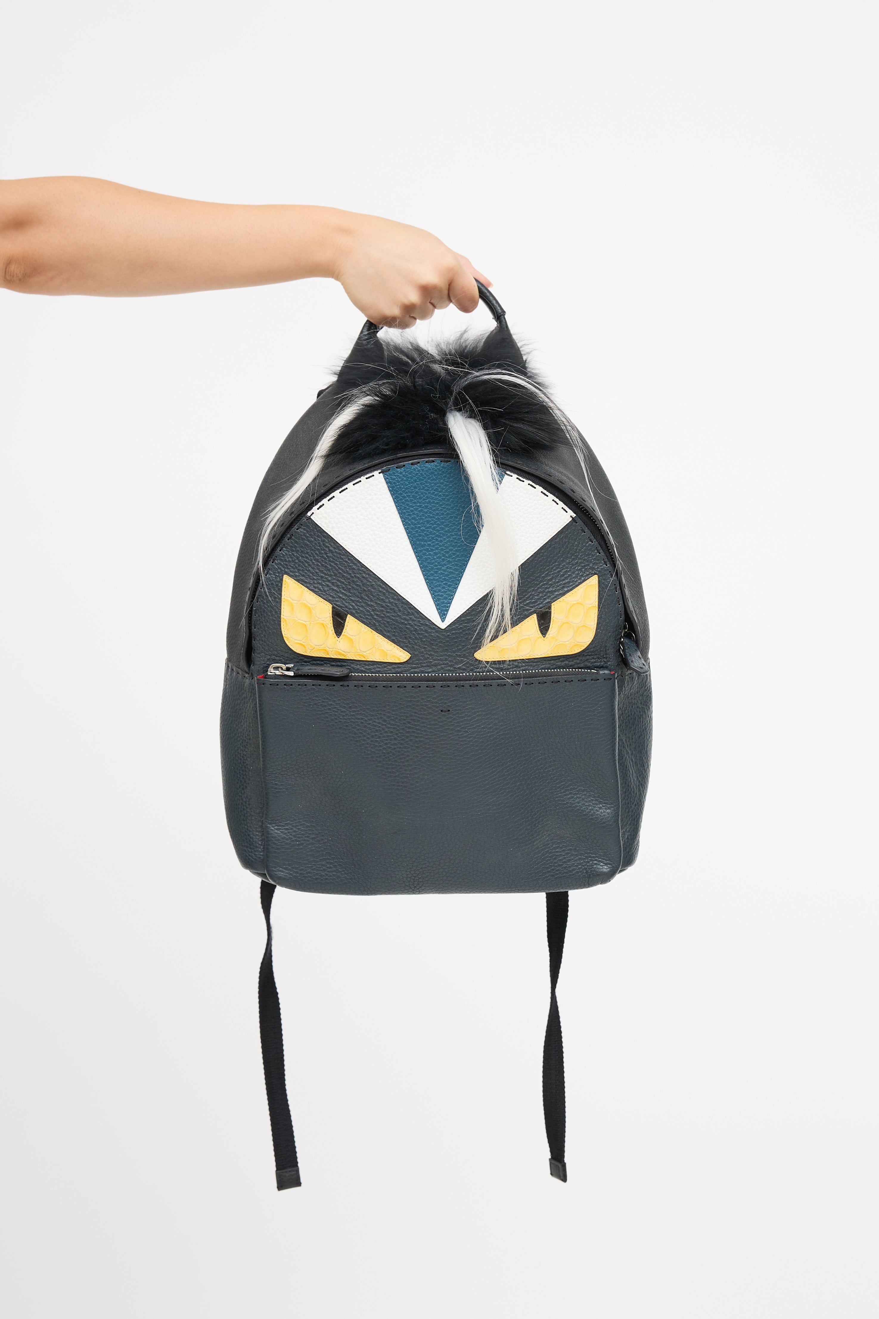 fendi mini backpack monster Fendi // Selleria Monster Backpack – VSP Consignment