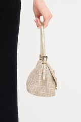 Fendi Jacquard Mamma Baguette Bag