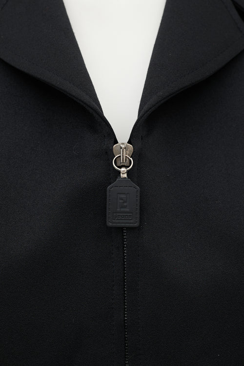 Fendi Jeans Vintage Zip Jacket