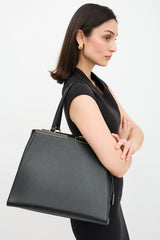 Fendi Leather 2Jours Tote Bag