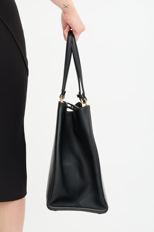 Fendi Leather 2Jours Tote Bag