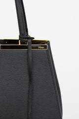 Fendi Leather 2Jours Tote Bag