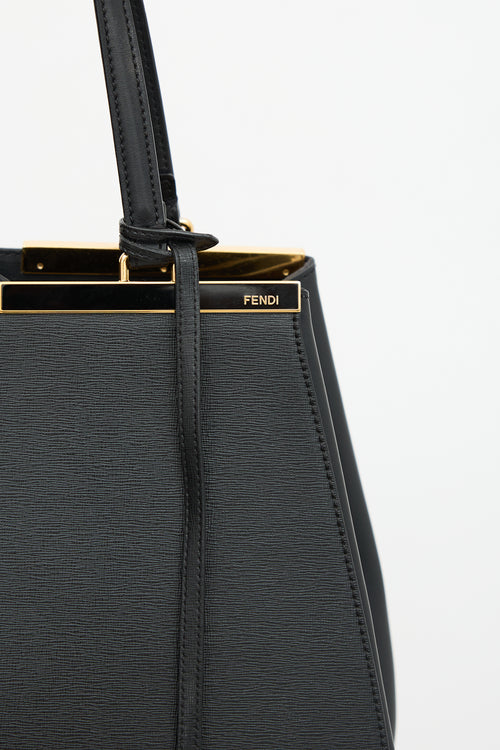 Fendi Leather 2Jours Tote Bag
