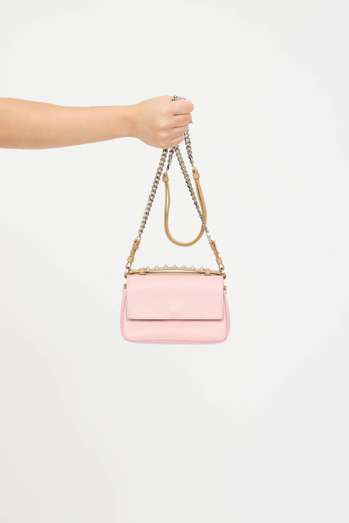 Fendi Leather Monster Crossbody Bag