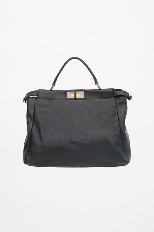 Fendi Leather Peekaboo Bag