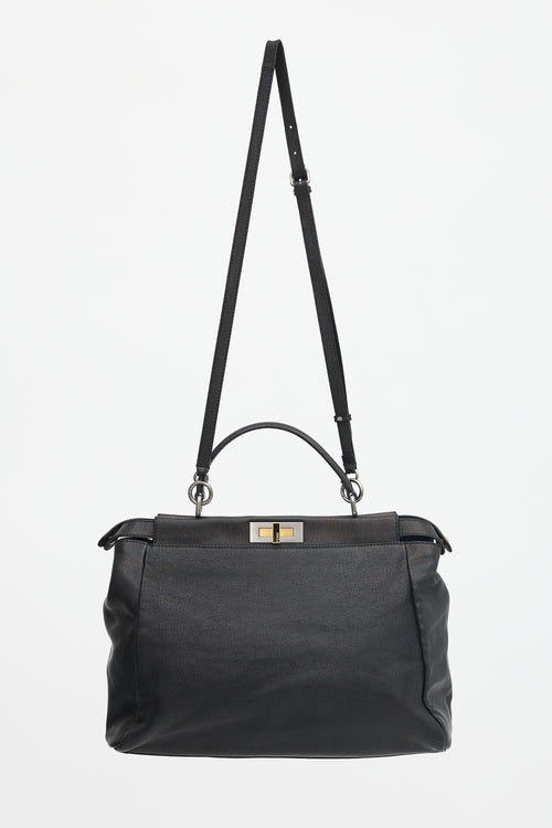 Fendi Leather Peekaboo Bag