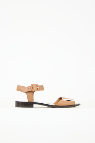 Fendi Leather Sandal