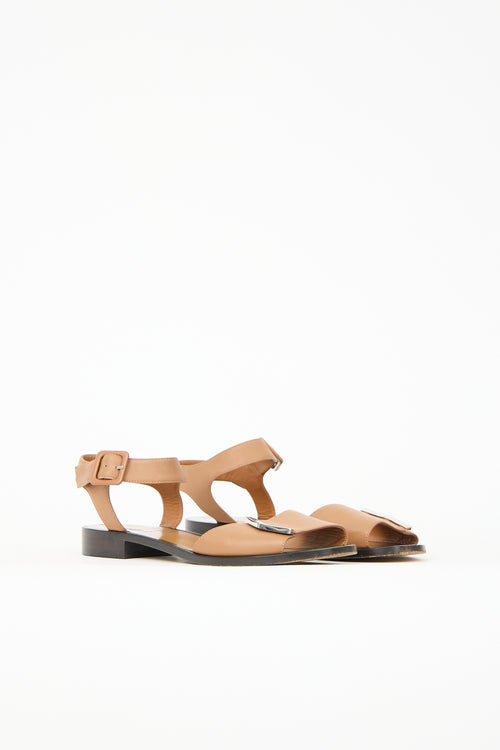 Fendi Leather Sandal