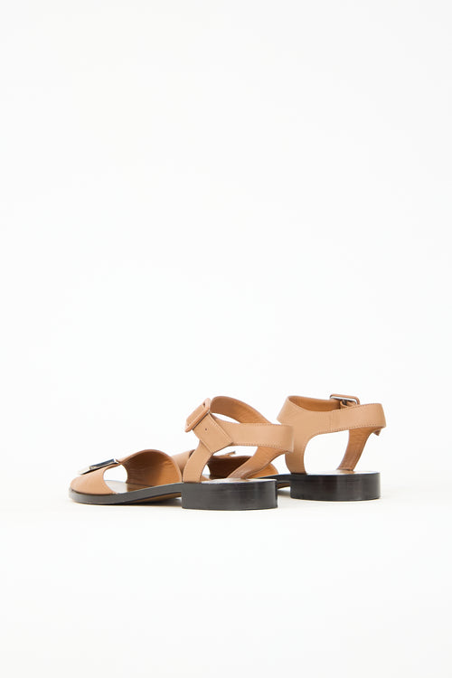 Fendi Leather Sandal